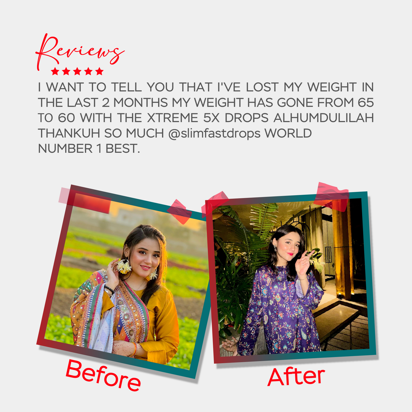 SLIM FAST DROPS XTREME (30 Days)